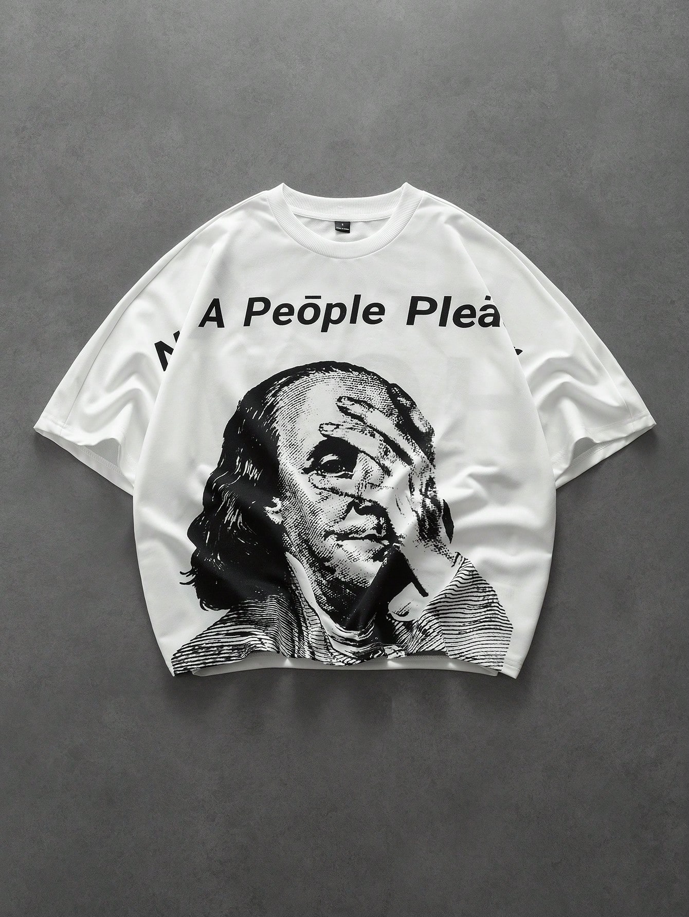 Streetwear Brand Slogans - メンズカジュアルストリートウェアTシャツブランドフランクリンスローガン両面プリントポリエステルホワイトマルチカラーTシャツS-2XL全サイズ1枚