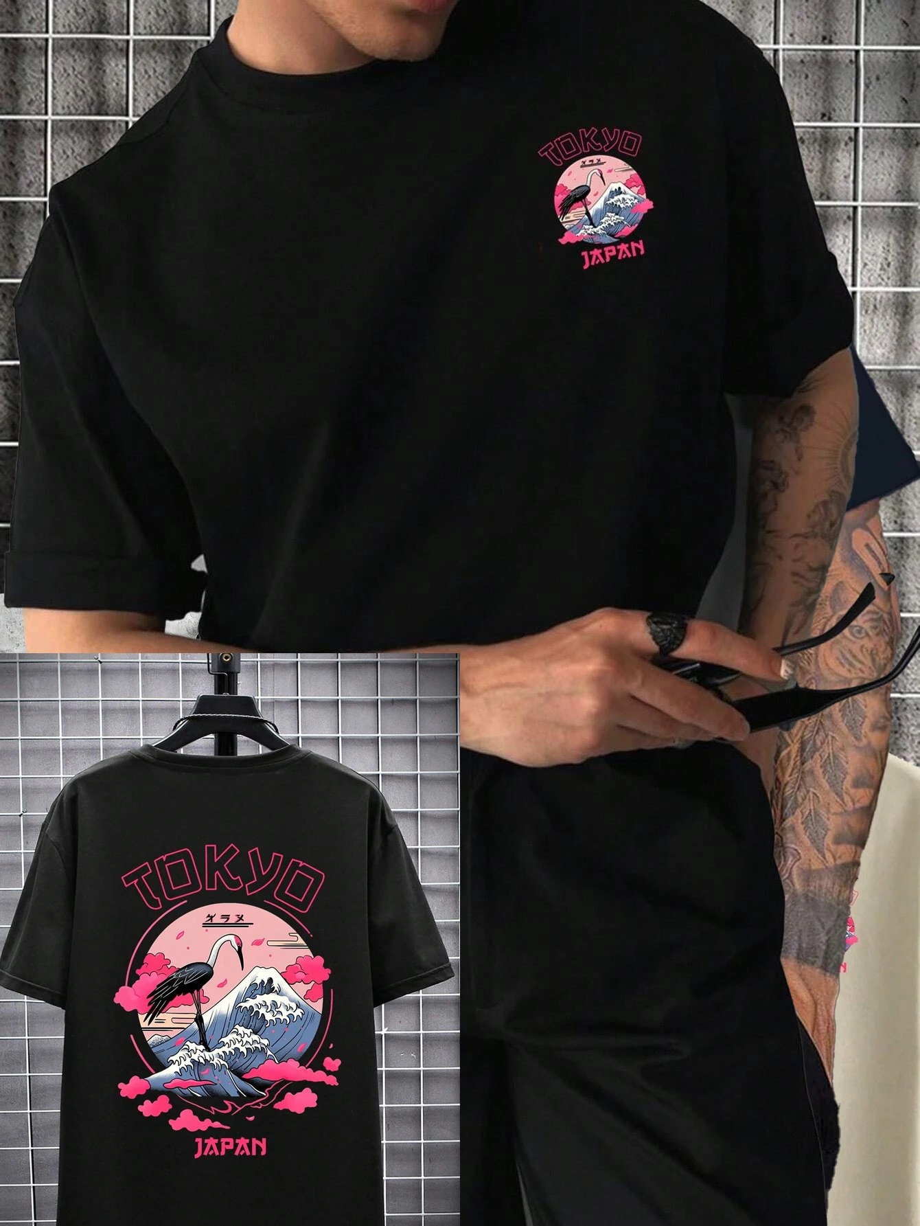 Brand Streetwear Tokyo - 東京 Tシャツ高級ブランドファッションビッグサイズトップカジュアル半袖ストリートクラシックプリント新着 Tシャツ