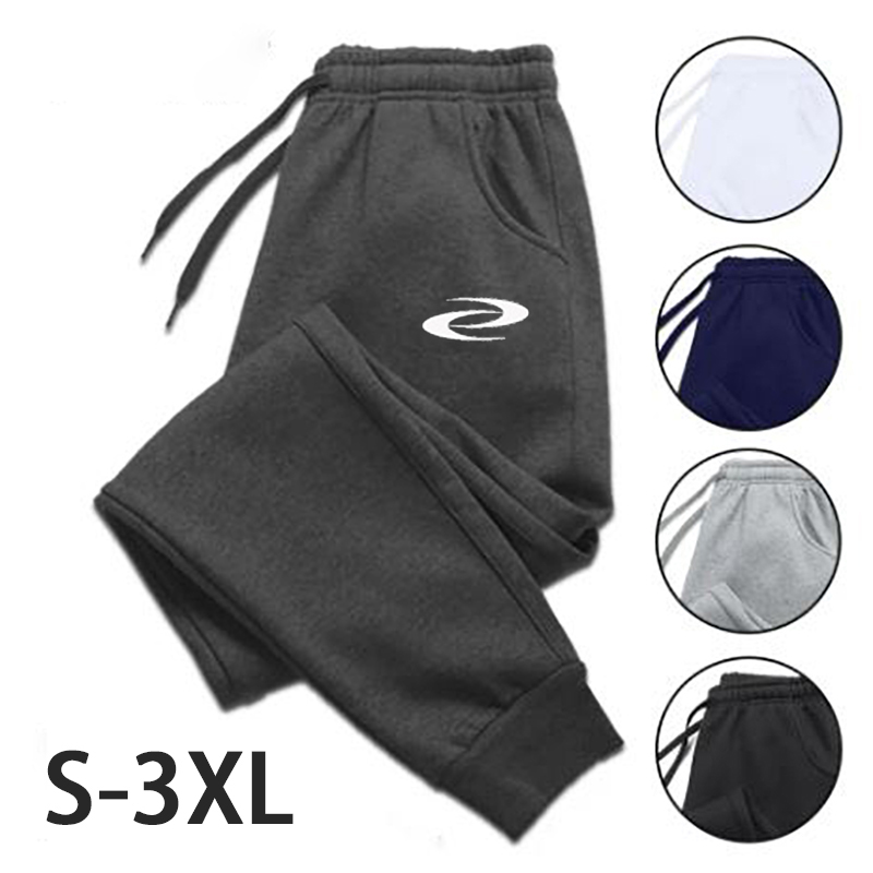 Streetwear Brand Clothing - メンズプリントジョギングパンツ,カジュアルトレーニングパンツ,ストレートパンツ,黒,秋