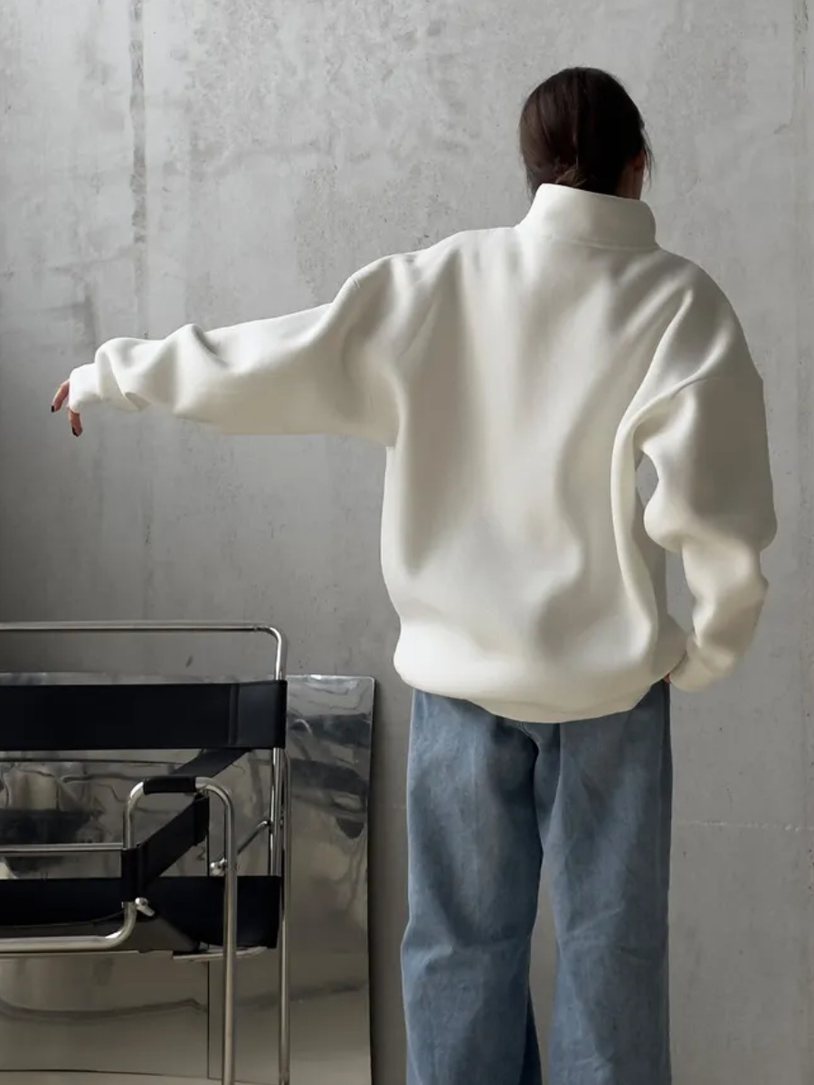 アメリカンレトロハーフジッパーアルファベットパッチ長袖パーカ - Streetwear Brand Hoodie のレビューと価格