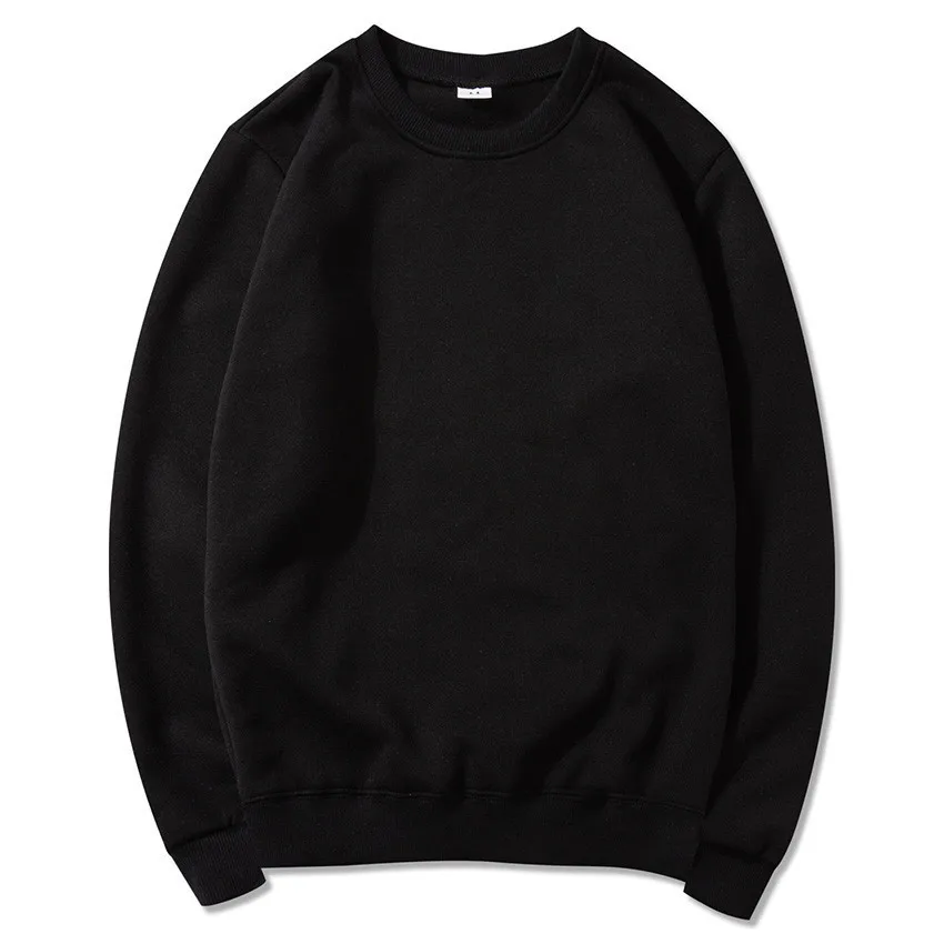 2025 春と秋のファッションブランド無地ラウンドネック長袖 - Streetwear Brand Hoodie のレビューと価格