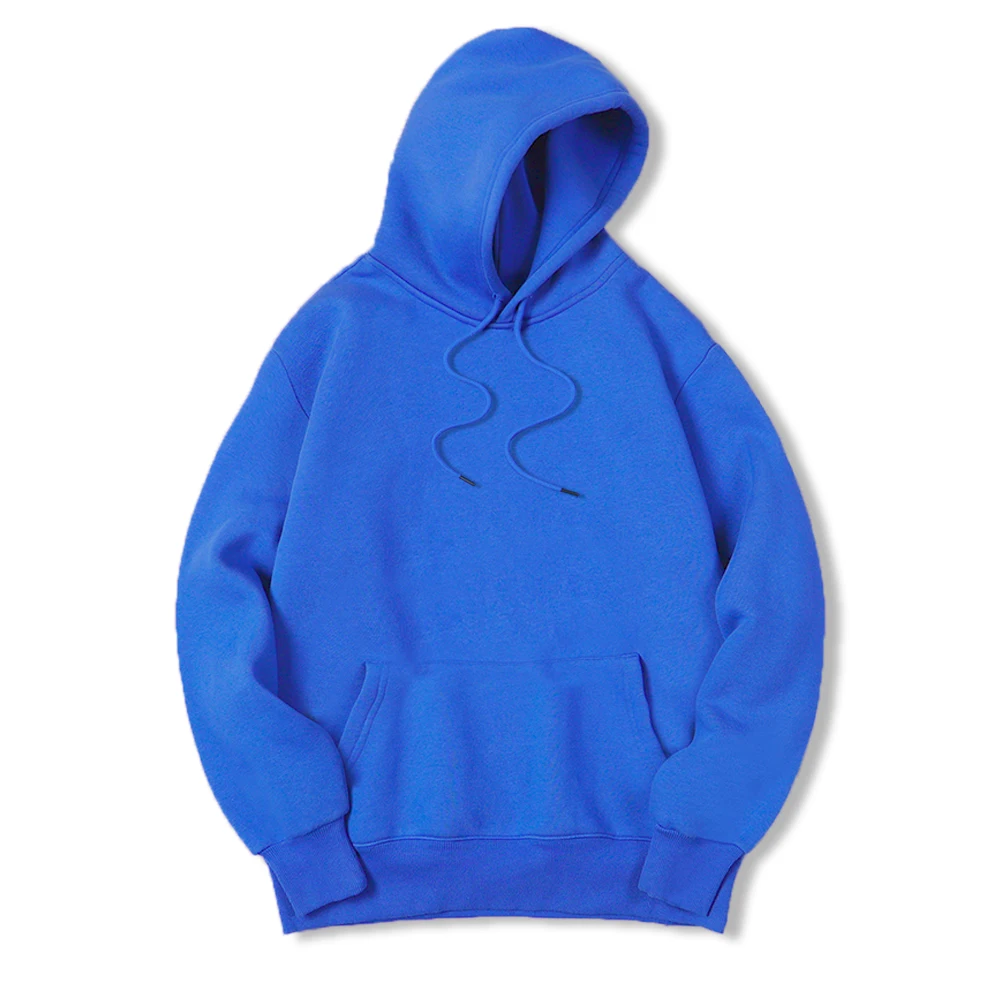 メンズ無地フード付きセーター 暖かいウール製 ファッションス - Streetwear Brand Hoodie のレビューと価格