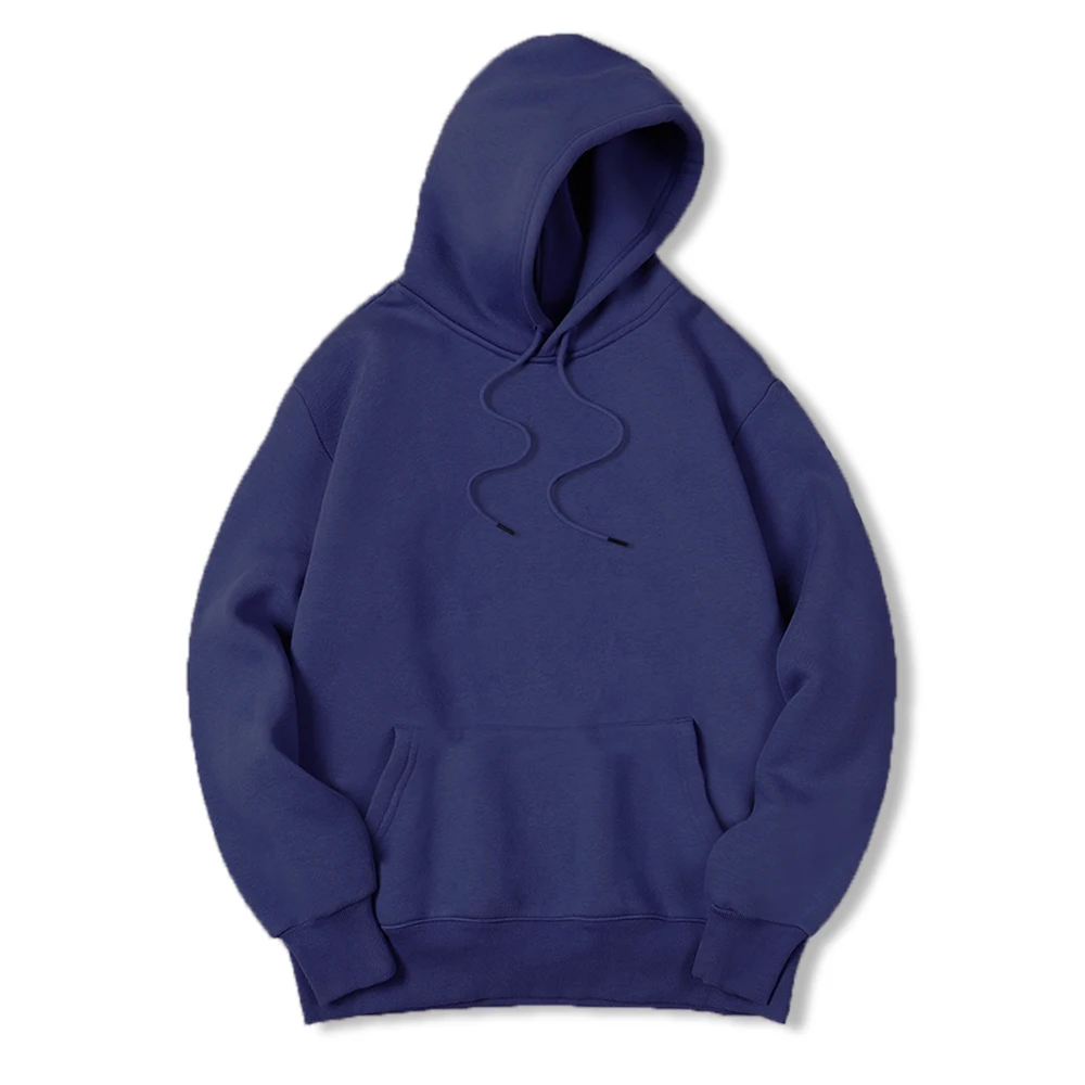 メンズ無地フード付きセーター 暖かいウール製 ファッションス - Streetwear Brand Hoodie のレビューと価格