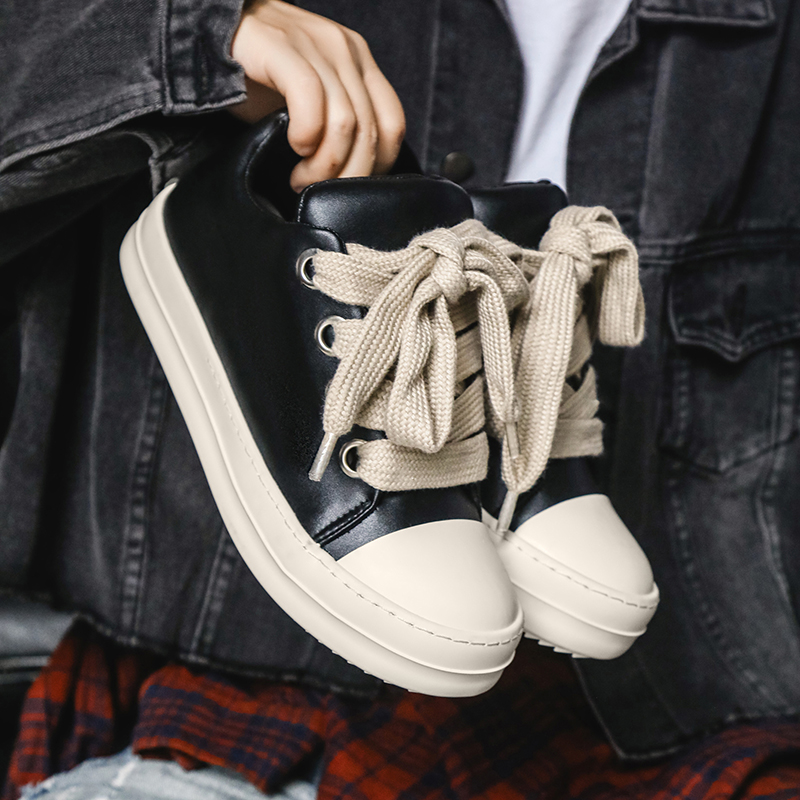 男性靴カジュアルスニーカーファッションストリートスケートボー - Streetwear Outdoor Brand のレビューと価格