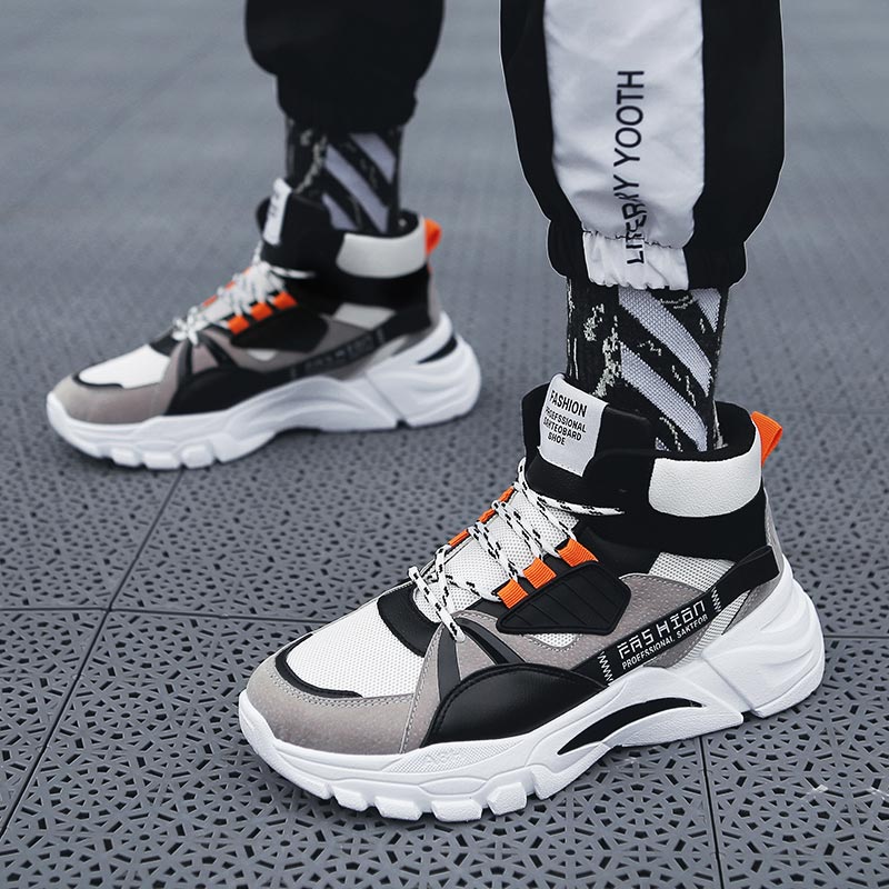 Hightop夏男性のスポーツの靴の男ランニングシューズ男性 - Streetwear Brand Drops のレビューと価格
