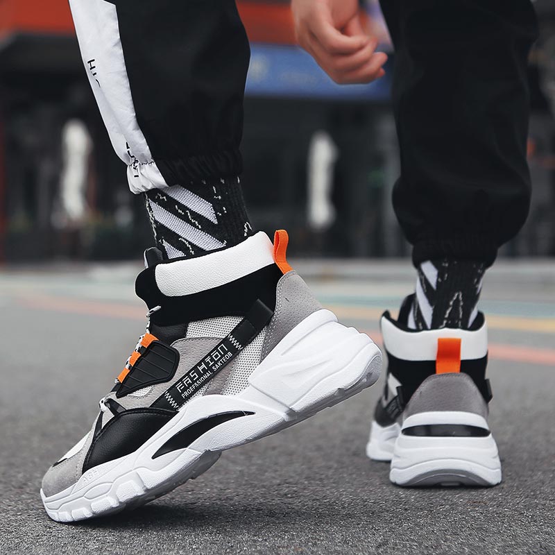 Hightop夏男性のスポーツの靴の男ランニングシューズ男性 - Streetwear Brand Drops のレビューと価格