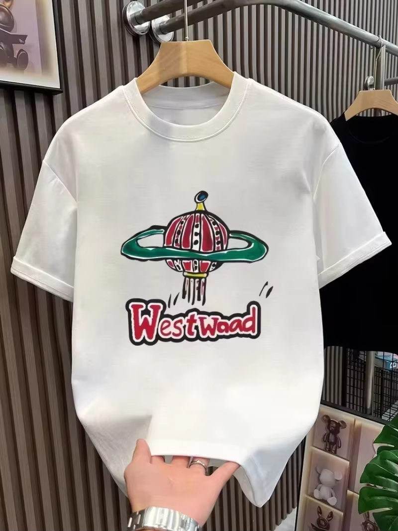 クラシックロゴファッションカジュアルトレンドブランド Tシャ - Women Streetwear Brand のレビューと価格
